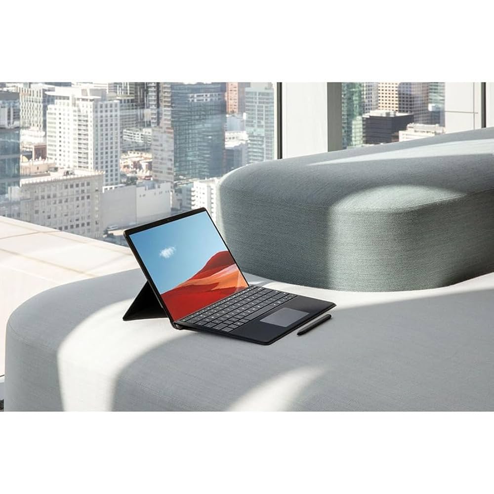 Amazon | Microsoft Surface Pro X キーボード 英語 黒